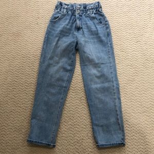 Pacsun paper bag mom jeans!